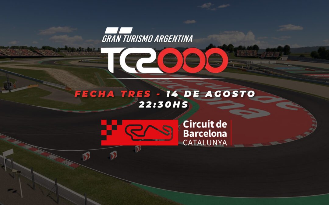 Circuito de Barcelona Catalunya sin chicanas– Viernes 14 de Agosto – 22:30Hs