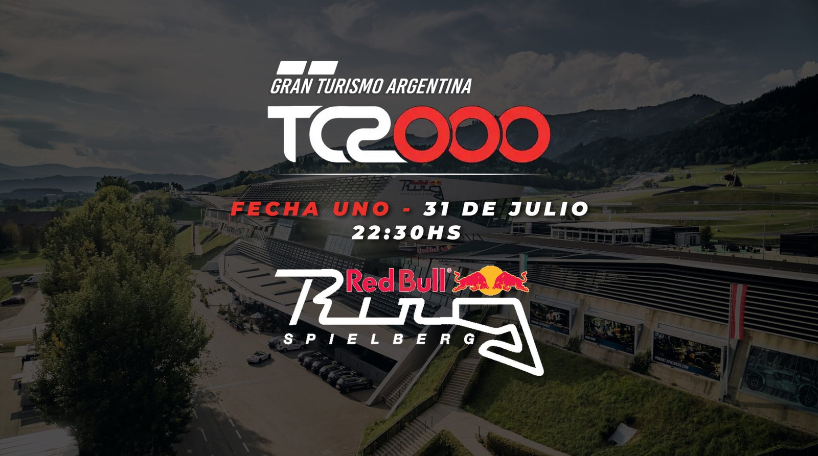 Red Bull Ring – Viernes 31 de Julio – 22:30Hs